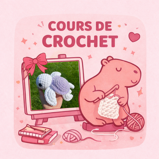 Cours de crochet du mercredi 11 février ✨🐢(Intermédiaire)